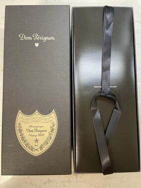Dom Perignon Champagne Vintage 2010 750 ml Empty Box With Booklet Anniversary